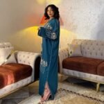 Caftan Bleu Canard – Image 2
